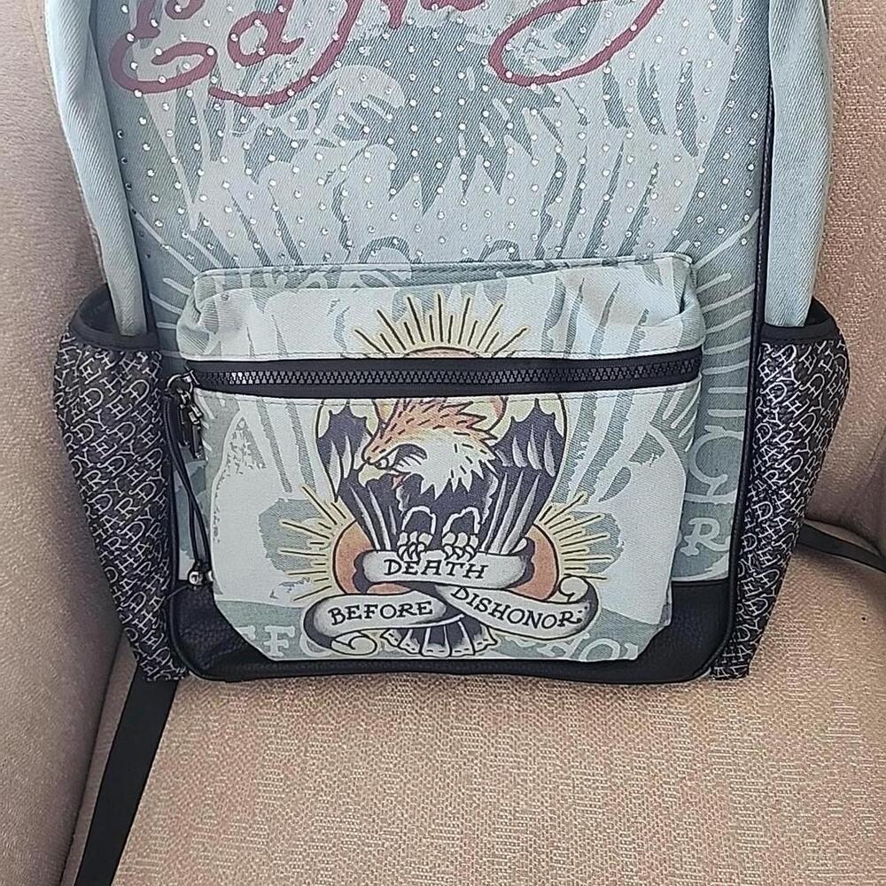Ed Hardy Backpack - Picture 4 of 6